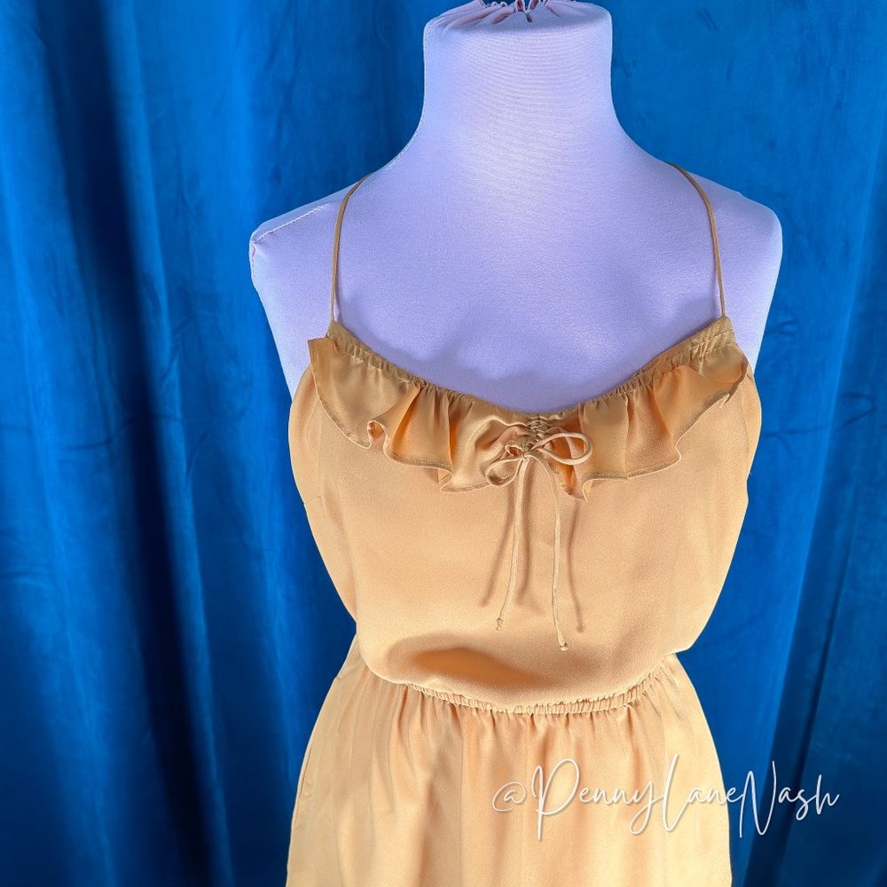 Bcbgeneration Ruffled Halter Neck Mini Dress Must… - image 3